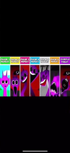 Sprunki Phase 1 to Phase 9 Evolution! 😱🔥 Full Transformation #shorts