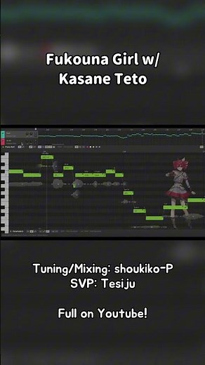 Fukouna Girl // Kasane Teto (Synth V)