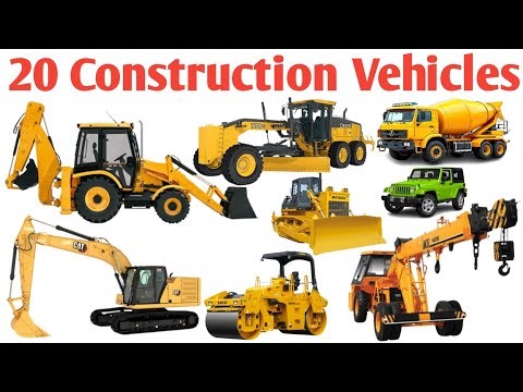 20 Construction Machines | Powerful Machines in Action