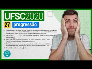 27 VESTIBULAR UFSC 2020 - PROGRESSÃO - Uma loja oferece um celular em duas formas de pagamento