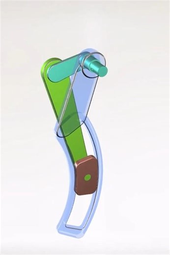 Rotation to Coaxial Oscillation | Motion Conversion ⚙️ #shorts