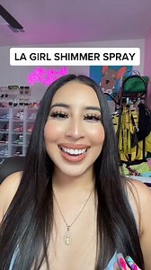 Have you tried our Shimmer Spray? ✨✨ Thank you for sharing @urfavoritekarla 💖 Available at select @target stores! | L.A. Girl Cosmetics