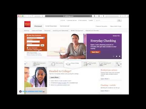 Wells Fargo Online Banking Login Information