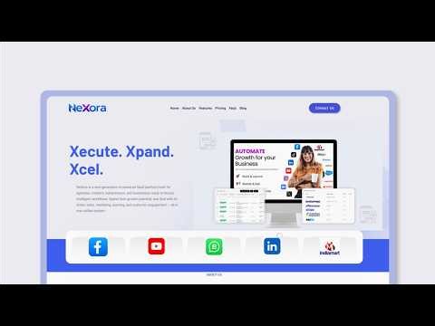 Nexora Explainer Video | Motion Graphics & Product Visualization