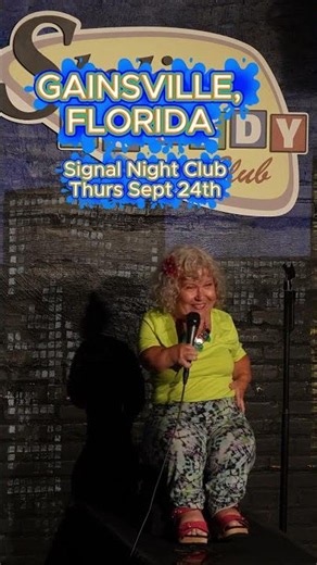 Gainesville, I’m coming for you, my neck is on the line! #TanyaleeDavis #GainesvilleComedy #Comedy