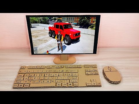 How to Make Cardboard Computer PC Windows