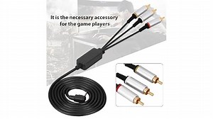 Watch PSP AV Cable,Video RCA Adapter Cord Video Cable TV Cable on Amazon Live