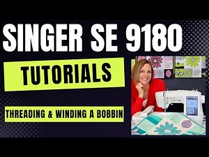 Singer SE9180 Threading & Winding a Bobbin