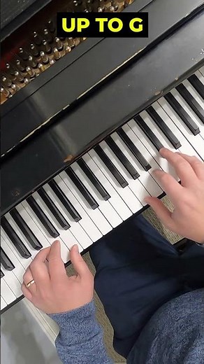 Easy Piano Tutorial: Lean On Me by Bill Withers #shorts #pianotutorial