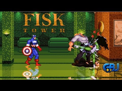 Captain America & She-Hulk – Marvel Infinite War OpenBOR Co-Op 2025 Gameplay (Fisk Tower Stage)