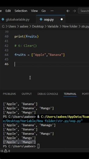 🐍 PYTHON LIST CLEAR() – EMPTY YOUR LIST IN 1 SECOND! 🧹