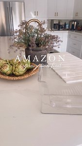 Amazon organization find ✨ These stackable bins with lids are perfect for under-sink or pantry organization. Clean, functional, and they make everything look instantly put together.🤍 follow comment HOME for the link #amazonfinds #amazonorganization | Copy Cat's Style