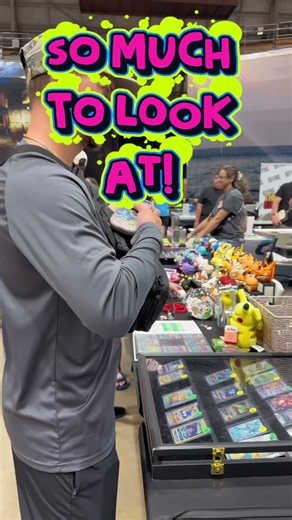 My FIRST Pokémon Card Show! 👀 Did I Make a Good Pickup? #PokemonTCG #PokemonCards #shorts #pokemon