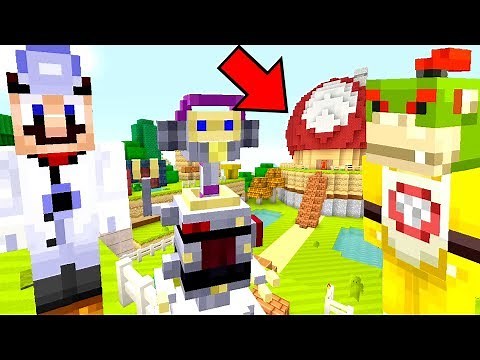 NEW HOUSES FOR EVERYONE! *NEW NEIGHBORS!* | Nintendo Fun House | Minecraft [375]