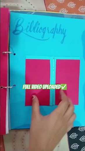 how to make bibliography page #bibliography #practicalfile