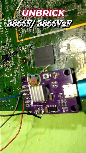 UNBRICK zte B866F/ B866V2F direct emmc #shorts