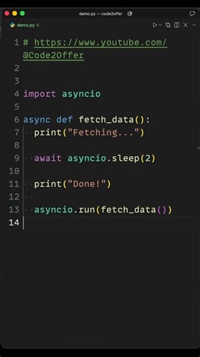 async/await Explained in 30 Seconds #shorts