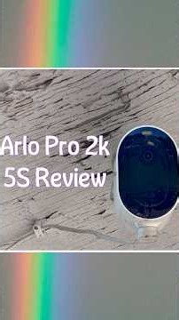 Arlo Pro 2K 5S Review. #Arlopro5S #SecurityCamera #Review