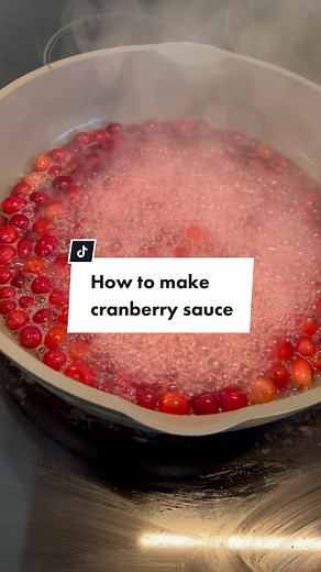 Easy Frozen Cranberry Sauce Recipe