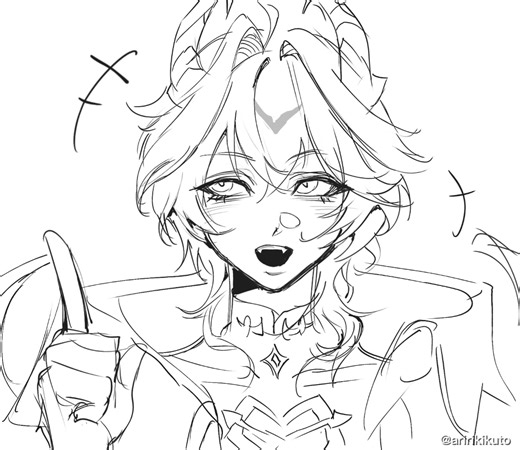 cutie durin:3 #durin #genshinimpact #fyppppppppppppppppppppppp #fanart #genshin
