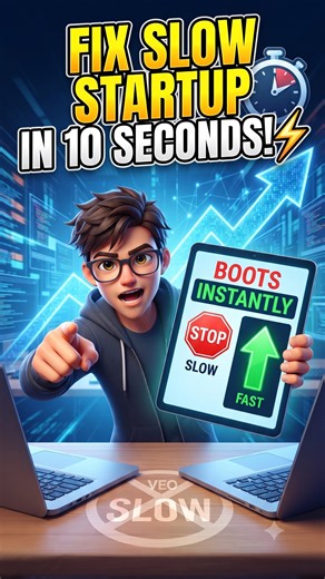 Fix Slow Startup in 10 Seconds! ⚡