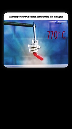 Why Iron Loses Magnetism at 770°C