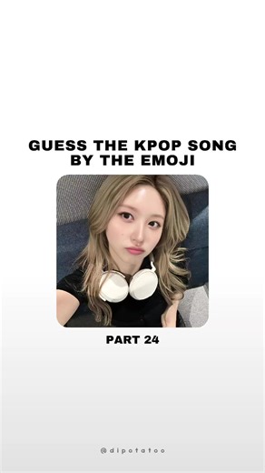 Guess the K-Pop Song by Emoji Challenge