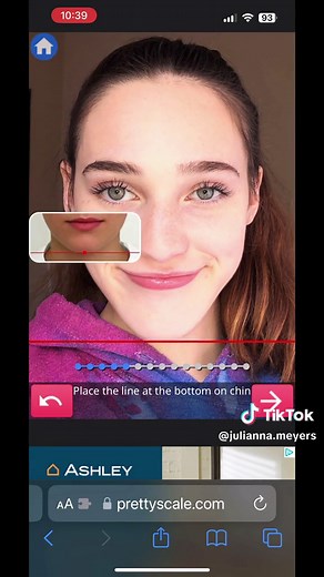 Pretty Scale Test: Age 17 vs. Age 21 Transformation