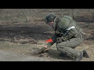 Russia releases video showing soldiers removing mines in Ukraine