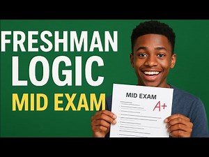 Ethiopian Freshman logic and critical thinking Mid Exam| #logic_mid_exam #freshman_cource #aplus