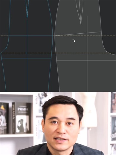 Khi thiết kế quần thì để đường đo thông số mông tại vị trí nào...? #CLO3D #AccuMark #StyleCAD #Gerber #Optitex