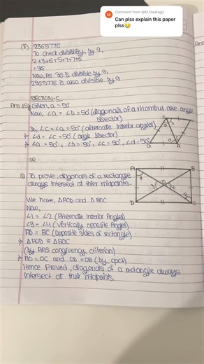 Class 8 Maths PT-2 question paper solution 2025-26 #education #shorts
