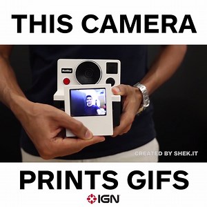 185K views · 627 shares | Imagine if your old Polaroid could print moving GIFs! Abhishek Singh made that dream a reality! | IGN | Facebook