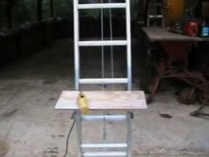 Roofing hoist platform