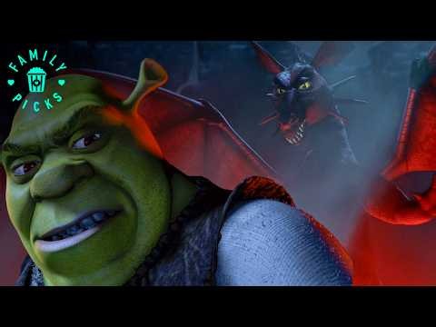 Shrek Battles a Dragon to Save Fiona in This UNFORGETTABLE Rescue | Shrek
