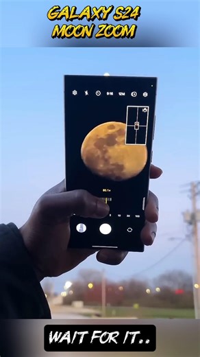 💂😈 GALAXY S24 MOON ZOOM #zoomtest #s24ultra