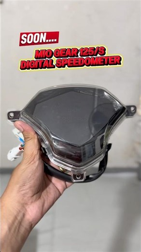soon.. mio gear 125/s version digital speedometer panel gauge #miogear125 #digitalspeedometer #fyp