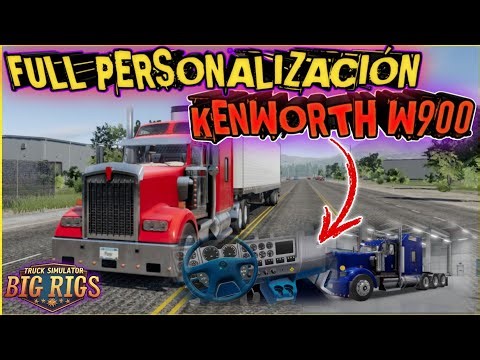 INCREDIBLE CUSTOMIZATION of the Kenworth W900! 😱 | Truck Simulator Big Rigs | UPDATE COMING VERY ...