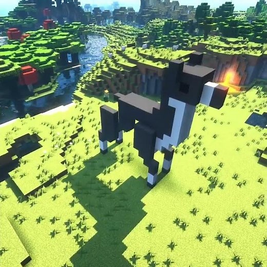 minecraft build deer statue | #minecraft #shorts