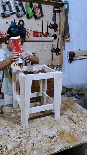 348K views · 5.6K reactions | DIY,,, Stool #sofa #furniture #stool #power tools #wood working #DIY #reels viral #fyp # | Muhammad Tarham Alfarabi Ayub | Facebook