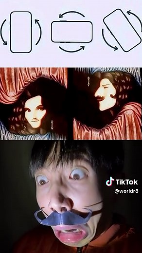 ‏rotate the phone..