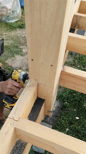 53K views · 237 reactions | Easy Way to Install a Patio Post #diy #carpenter | William Phillips | Facebook