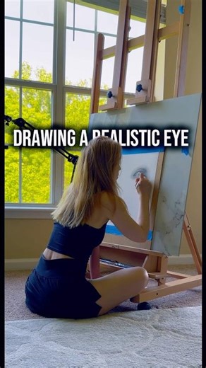 Drawing portrait with graphite, shaping the eye #drawing #art #eyedrawing