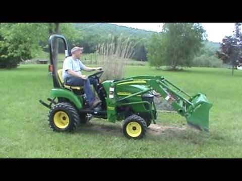 2010 John Deere 2305 Compact Tractor Loader 4x4 3 Point Hitch 540 PTO For Sale