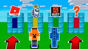 218K views · 12K reactions | Minijuego de minecraft donde tenemos que elegir la puerta correcta y esquivar la equivocada y jugaremos a ROBLOX, AMONG US, RUST y MINECRAFT. Si os ha gustado este vídeo recomendarles a sus amigos,. Se agradece muchísimo vuestra valoración y opinión | Koring THEGamer | Facebook