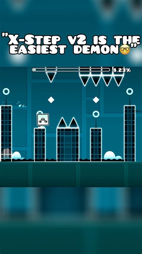X-Step v2 is NOT the easiest demon 🙏 #geometrydash #gdupdate #gd #games #easydemons