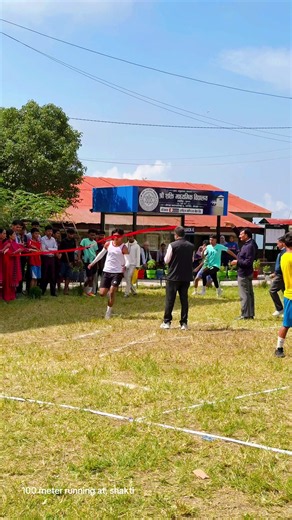100 meter running at Shakti — sujan performance video