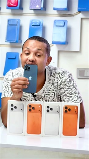 iPhone 12 Pro (128GB) and iPhone 17 Pro Max (256GB)#creatorsearchinsights #prolinestore #iphone #fyp #foryoupageofficiall