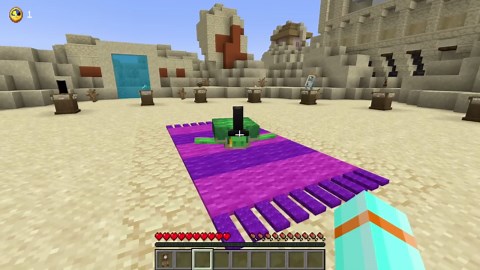 Surviving one billion days inside a massive Minecraft world challenge