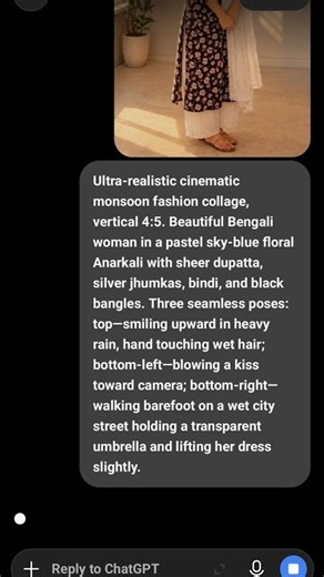 Try This Prompt ❣️ ChatGPT Photo Editing | Trending Insta Ai Photo #ai #rockaftab71 #simoAryan